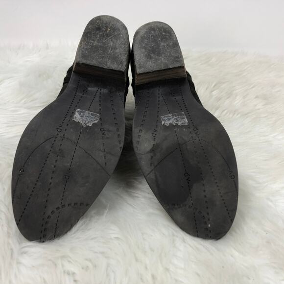 Dolce Vita 7.5 Womens Charcoal Suede Heeled Ankle Boots - Picture 8 of 8